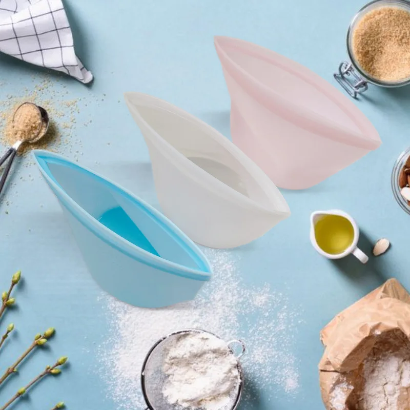 500ml/1000ml/1500ml Reusable Silicone Food Grade Storage Bag Lunch